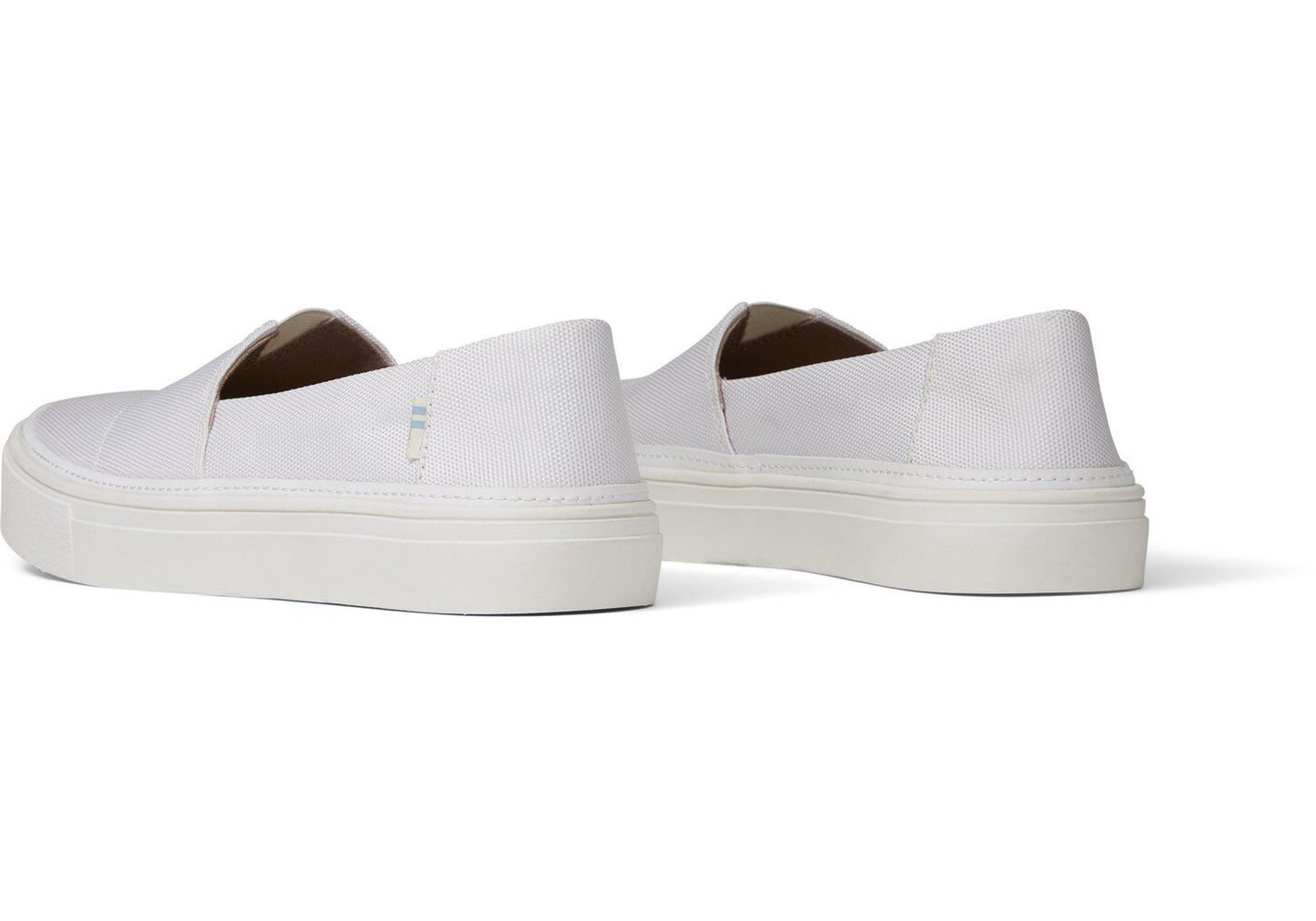 Toms Parker Slip On White - Womens - 39506-YXWD